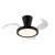BREEZE BLACK 18199 TK Lighting Czarny Biały