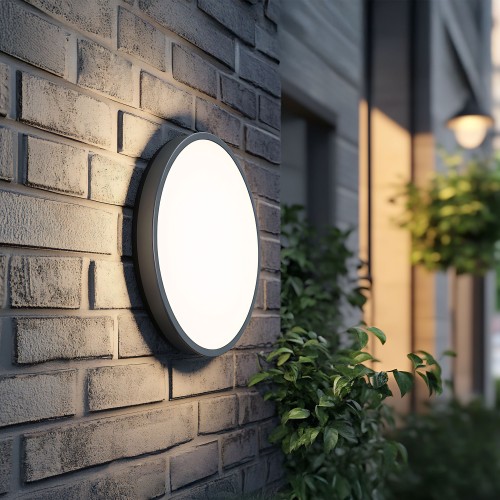 SFERIS BLACK Lampa sufitowa IP 54 18187 TK Lighting Czarny Biały