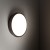 SFERIS BLACK Lampa sufitowa IP 54 18187 TK Lighting Czarny Biały