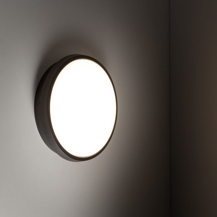 SFERIS BLACK Lampa sufitowa IP 54 18187 TK Lighting Czarny Biały