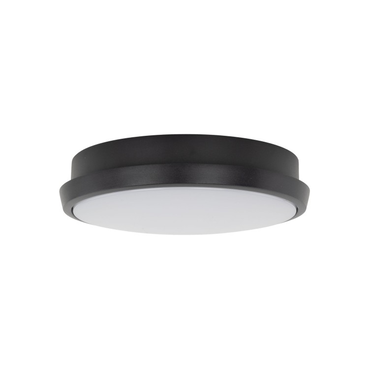 SFERIS BLACK Lampa sufitowa IP 54 18187 TK Lighting Czarny Biały