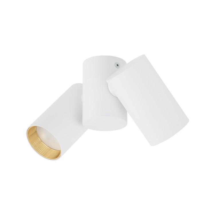 AMIS WHITE Downlight 2XGU10 10975 TK Lighting Biały Biały, Złoty