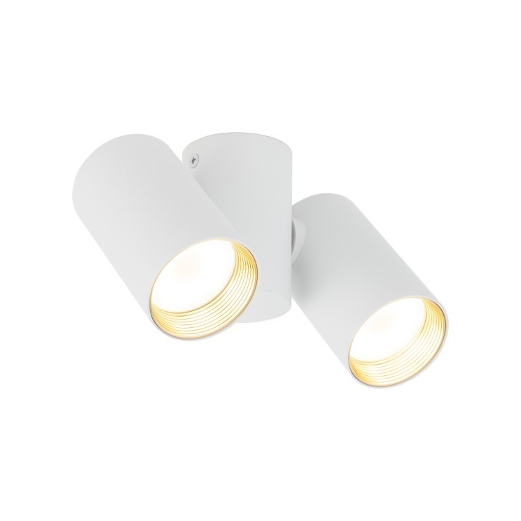 AMIS WHITE Downlight 2XGU10 10975 TK Lighting Biały Biały, Złoty