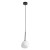 MISTY Lampa wisząca 1XG9 11017 TK Lighting Czarny Biały