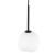 MISTY Lampa wisząca 1XG9 11017 TK Lighting Czarny Biały