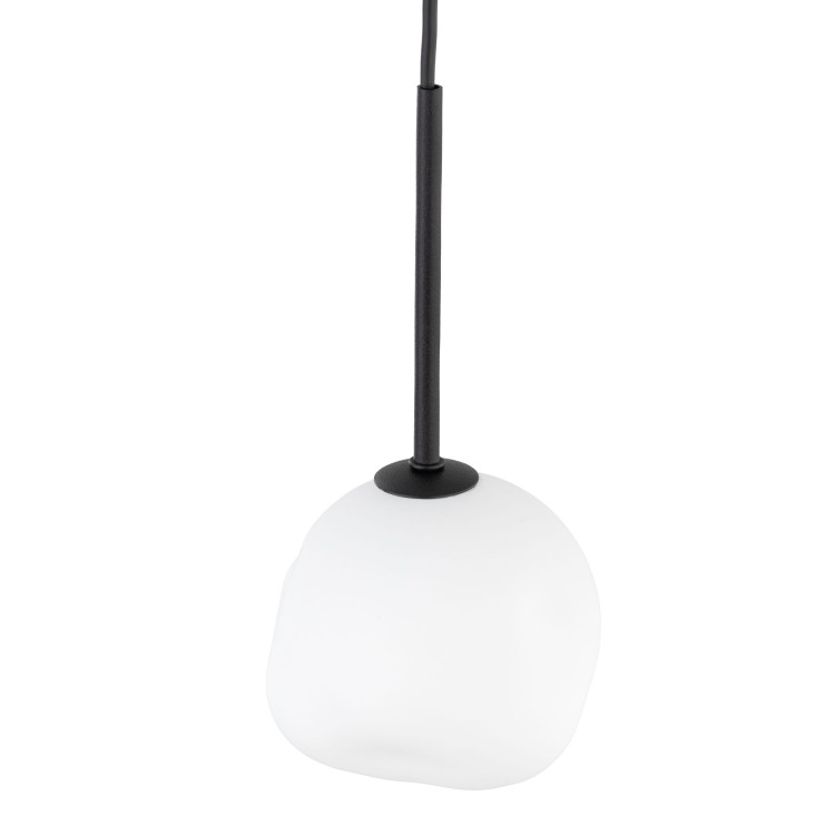 MISTY Lampa wisząca 1XG9 11017 TK Lighting Czarny Biały