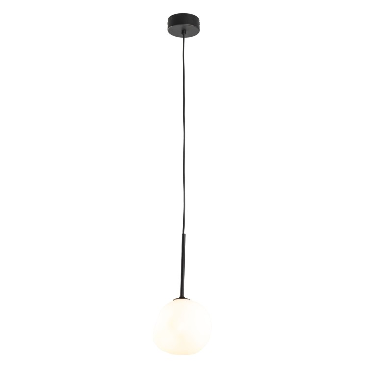 MISTY Lampa wisząca 1XG9 11017 TK Lighting Czarny Biały