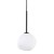 MISTY Lampa wisząca 1XG9 11017 TK Lighting Czarny Biały
