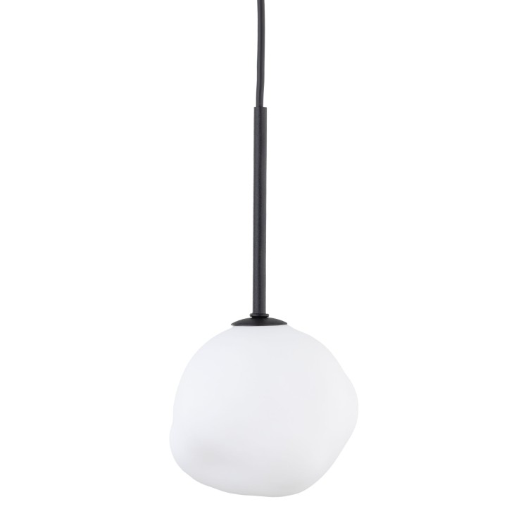 MISTY Lampa wisząca 1XG9 11017 TK Lighting Czarny Biały