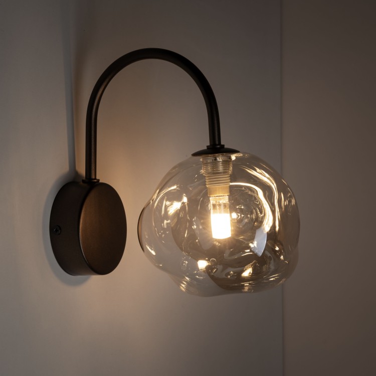 LAVA BROWN Kinkiet 1XG9 11024 TK Lighting Brąz Koniak