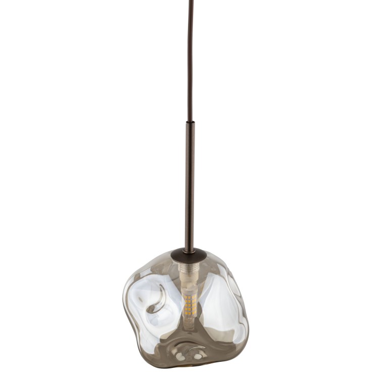 LAVA BROWN Lampa wisząca 1XG9 11025 TK Lighting Brąz Koniak