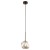 LAVA BROWN Lampa wisząca 1XG9 11025 TK Lighting Brąz Koniak