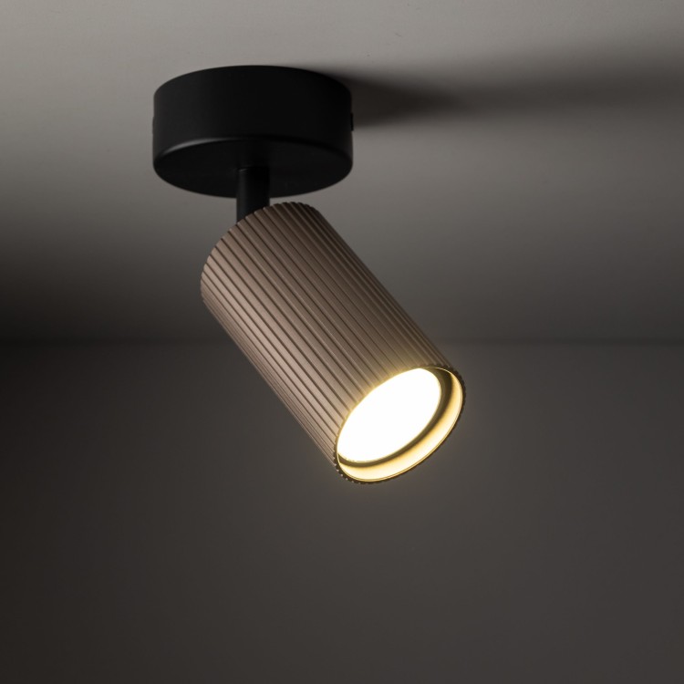 TUNE BROWN 1XGU10 16146 TK Lighting Czarny Brązowy