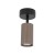 TUNE BROWN 1XGU10 16146 TK Lighting Czarny Brązowy