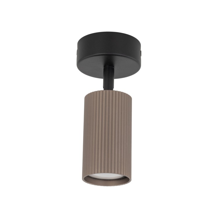 TUNE BROWN 1XGU10 16146 TK Lighting Czarny Brązowy