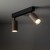 TUNE BROWN 2XGU10 16147 TK Lighting Czarny Brązowy