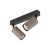 TUNE BROWN 2XGU10 16147 TK Lighting Czarny Brązowy
