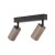 TUNE BROWN 2XGU10 16147 TK Lighting Czarny Brązowy