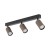 TUNE BROWN 3XGU10 16148 TK Lighting Czarny Brązowy
