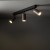TUNE BROWN 3XGU10 16148 TK Lighting Czarny Brązowy