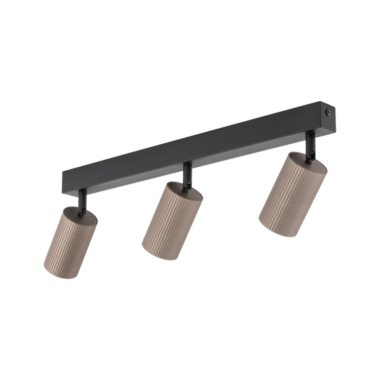 TUNE BROWN 3XGU10 16148 TK Lighting Czarny Brązowy