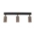 TUNE BROWN 3XGU10 16148 TK Lighting Czarny Brązowy