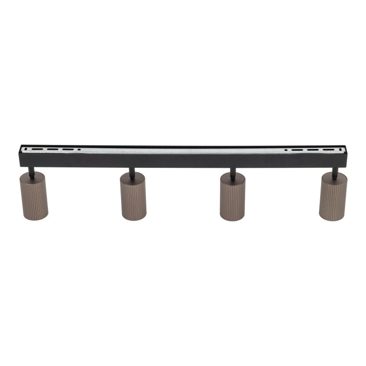TUNE BROWN 4XGU10 16149 TK Lighting Czarny Brązowy