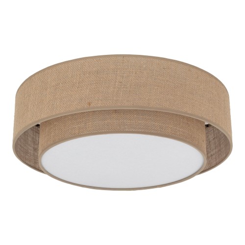 CALISTO JUTA Lampa sufitowa 4 500 11046 TK Lighting Biały Brązowy