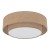 CALISTO JUTA Lampa sufitowa 4 500 11046 TK Lighting Biały Brązowy
