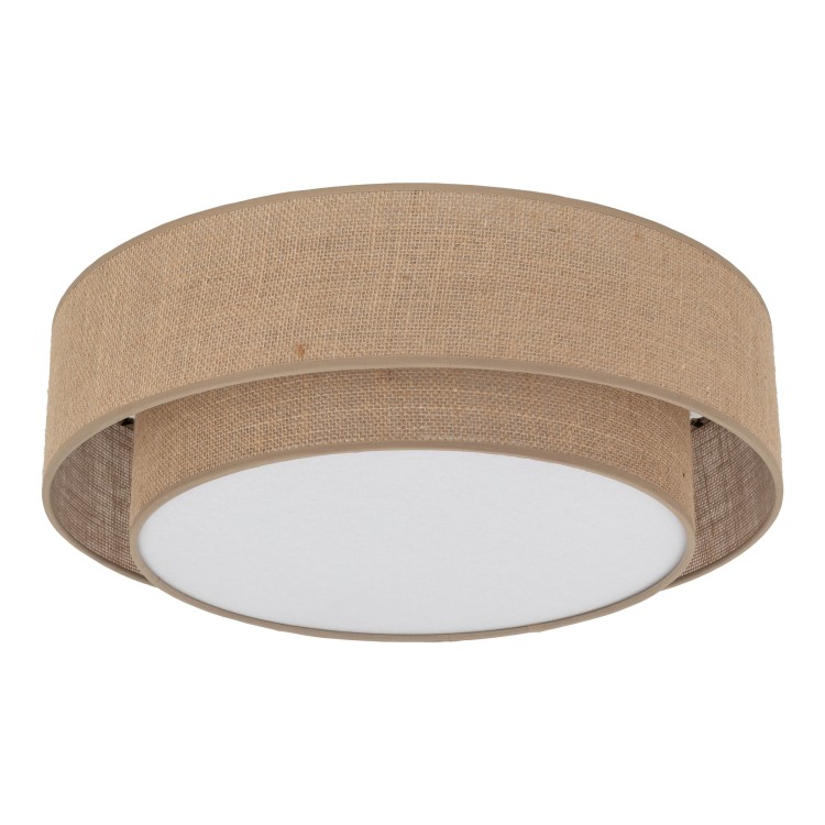 CALISTO JUTA Lampa sufitowa 4 500 11046 TK Lighting Biały Brązowy