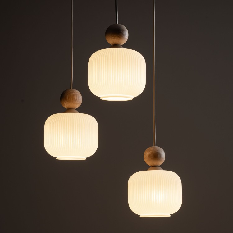 BALLO Lampa wisząca 3XE14 11050 TK Lighting Sabia Biały