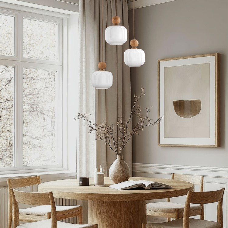 BALLO Lampa wisząca 3XE14 11050 TK Lighting Sabia Biały
