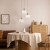 BALLO Lampa wisząca 3XE14 11050 TK Lighting Sabia Biały