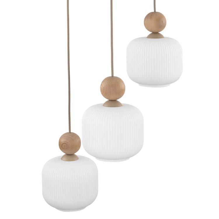 BALLO Lampa wisząca 3XE14 11050 TK Lighting Sabia Biały