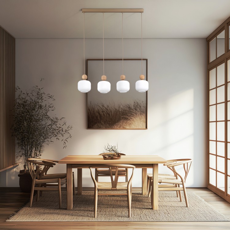 BALLO Lampa wisząca 4XE14 11051 TK Lighting  Biały