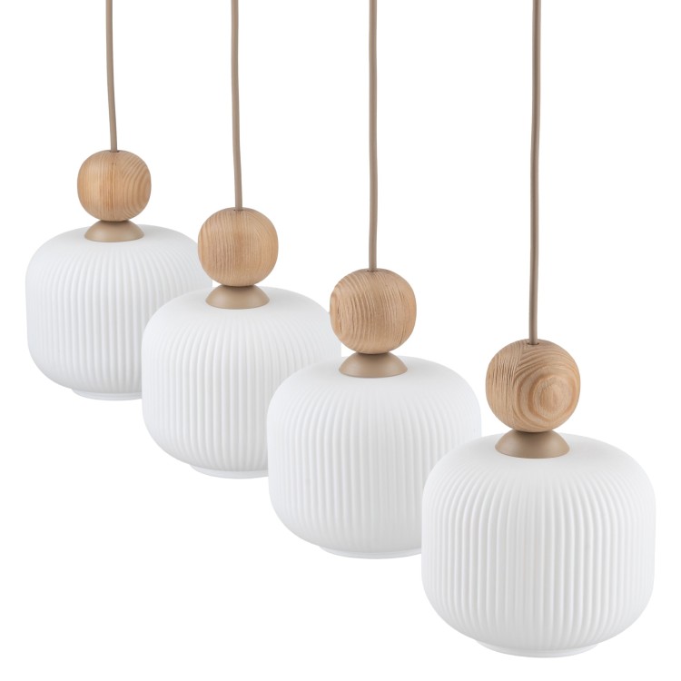 BALLO Lampa wisząca 4XE14 11051 TK Lighting  Biały