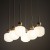 BALLO Lampa wisząca 6XE14 11052 TK Lighting Sabia Biały