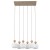 BALLO Lampa wisząca 6XE14 11052 TK Lighting Sabia Biały