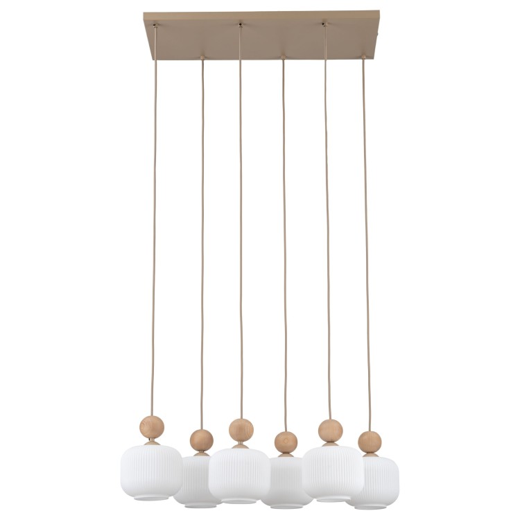 BALLO Lampa wisząca 6XE14 11052 TK Lighting Sabia Biały