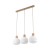MELIA Lampa wisząca 3XE27 11091 TK Lighting Sabia Biały