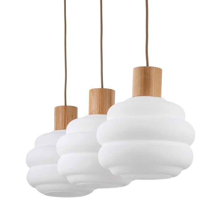 MELIA Lampa wisząca 3XE27 11091 TK Lighting Sabia Biały