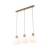 MELIA Lampa wisząca 3XE27 11091 TK Lighting Sabia Biały