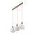 MELIA Lampa wisząca 3XE27 11091 TK Lighting Sabia Biały