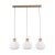 MELIA Lampa wisząca 3XE27 11091 TK Lighting Sabia Biały