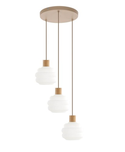 MELIA Lampa wisząca 3XE27 Koło 11200 TK Lighting Sabia Biały