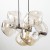 LAVA BROWN Lampa wisząca 7XG9 11033 TK Lighting Brąz Brązowy
