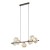 LAVA BROWN Lampa wisząca 7XG9 11033 TK Lighting Brąz Brązowy