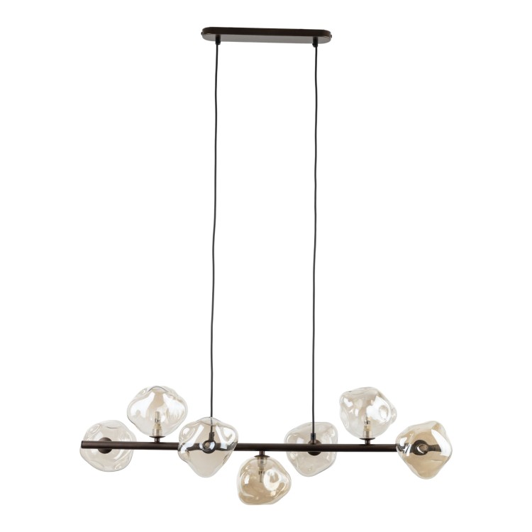 LAVA BROWN Lampa wisząca 7XG9 11033 TK Lighting Brąz Brązowy