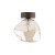 LAVA BROWN Lampa sufitowa 1XG9 11034 TK Lighting Brąz Koniak