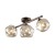 LAVA BROWN Lampa sufitowa 3XG9 11035 TK Lighting Brąz Koniak